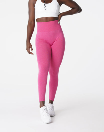 Women Fuchsia NV Seamless Leggings | NVGTN