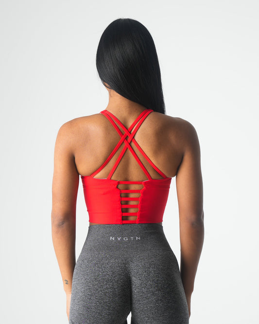 Women Scarlet Matrix Bra Top | NVGTN