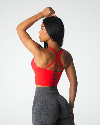 Women Scarlet Matrix Bra Top | NVGTN