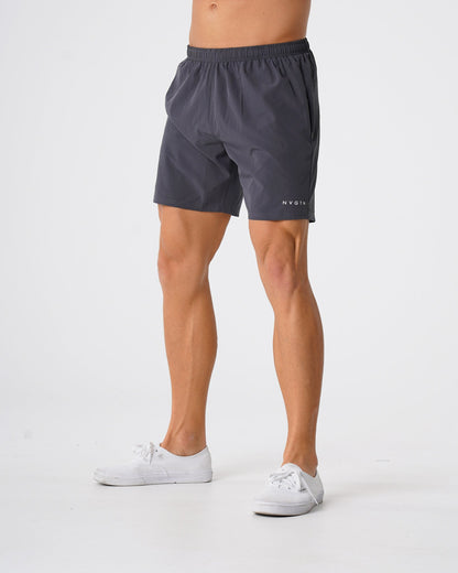 Men Charcoal Flex Shorts | NVGTN