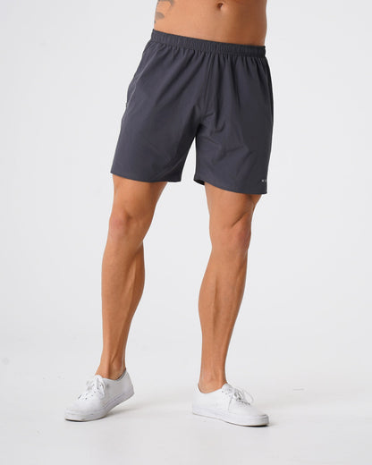Men Charcoal Flex Shorts | NVGTN