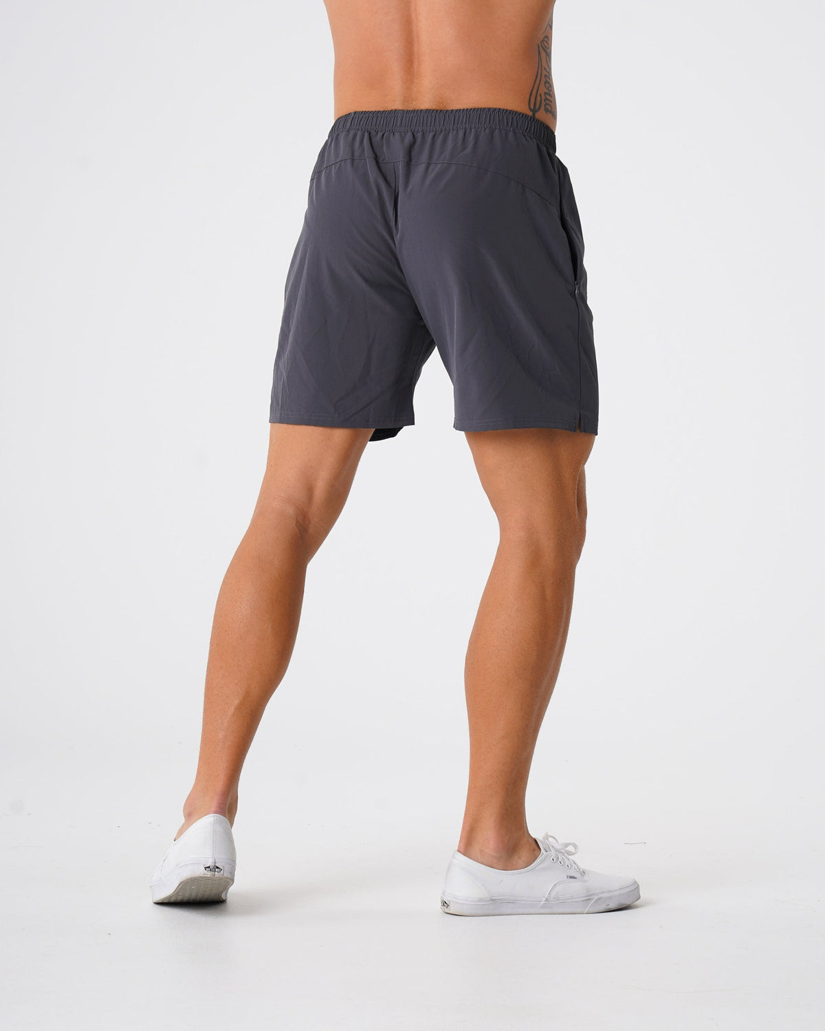 Men Charcoal Flex Shorts | NVGTN