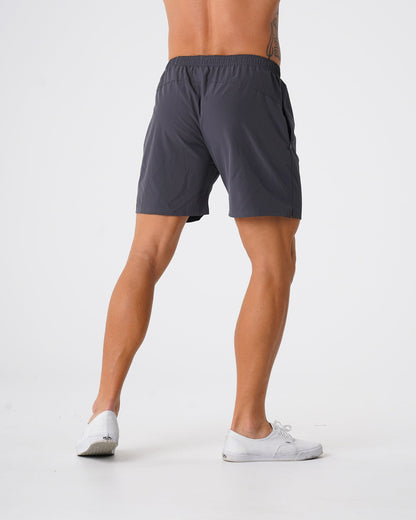 Men Charcoal Flex Shorts | NVGTN