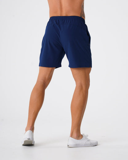 Men Navy Flex Shorts | NVGTN