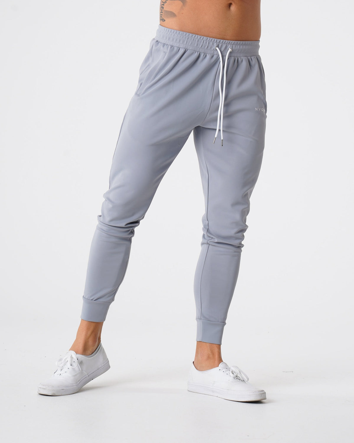 Men Grey Track Joggers | NVGTN