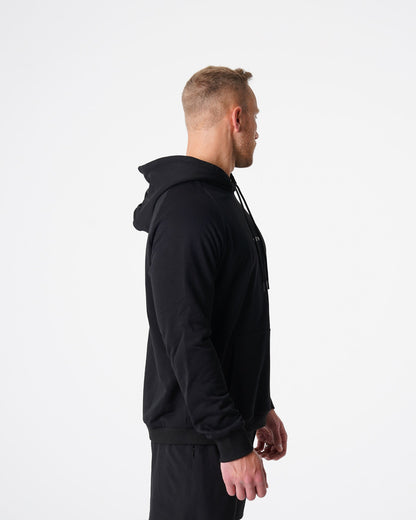 Men Black Lounge Hoodie | NVGTN