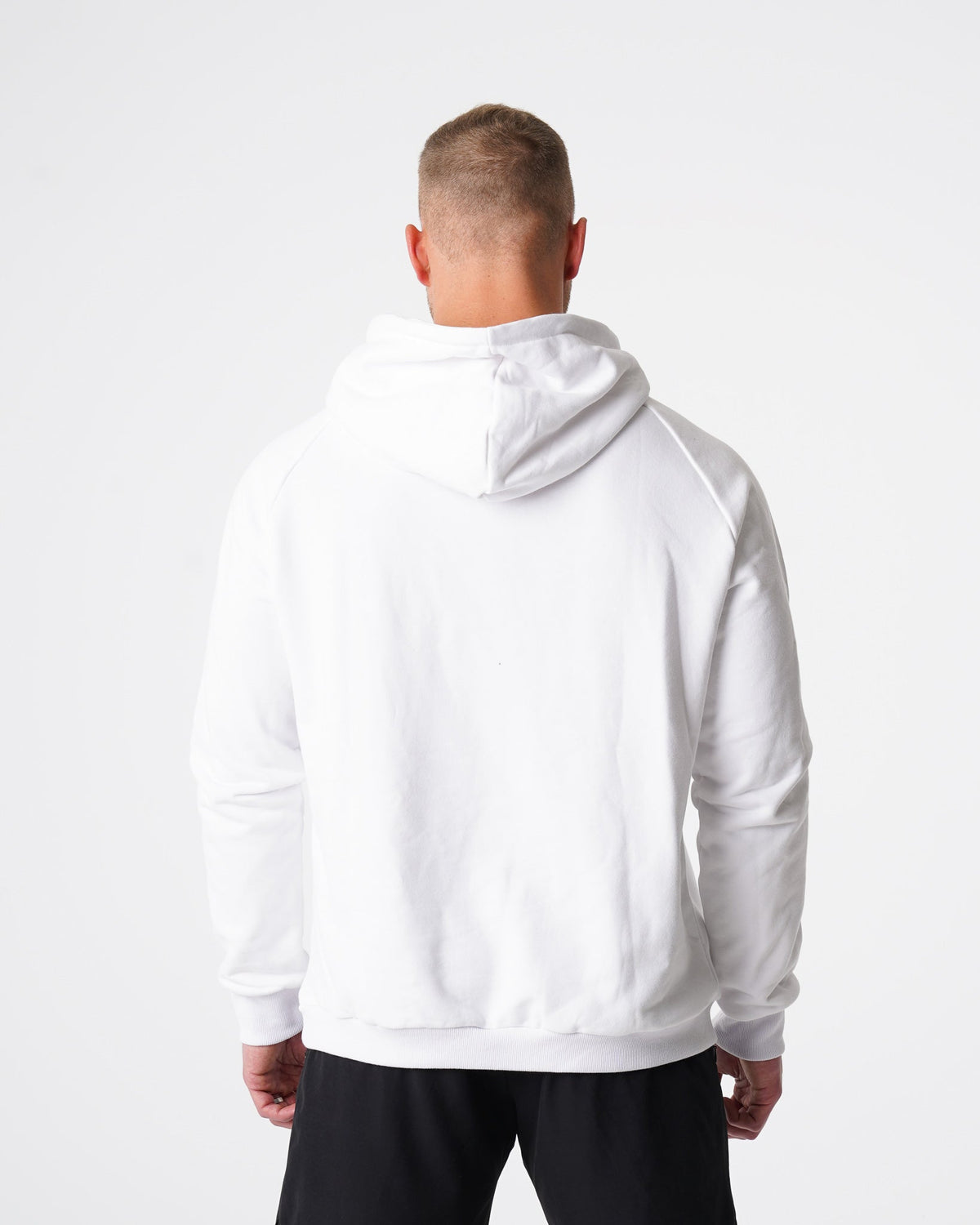 Men White Lounge Hoodie | NVGTN