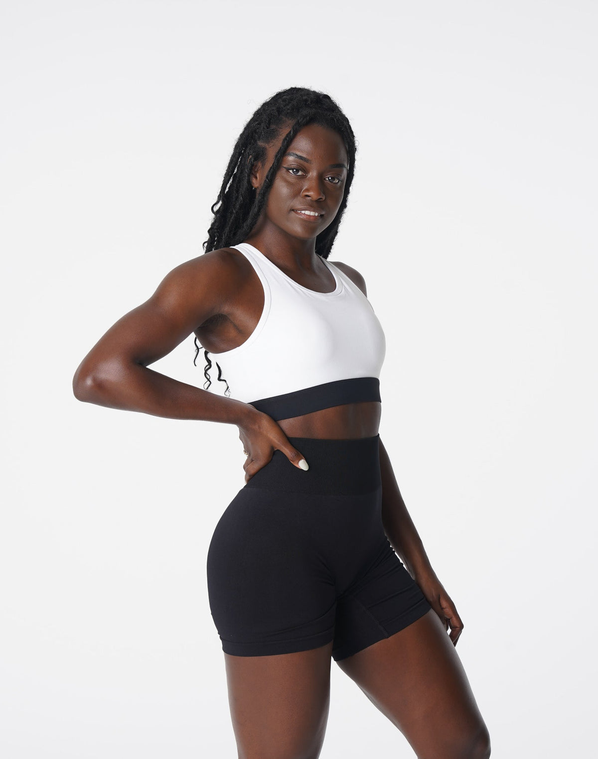 Women White Agility Bra | NVGTN