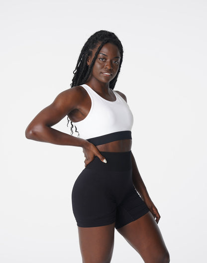Women White Agility Bra | NVGTN