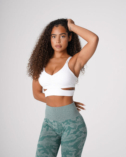 Women White Revolve Bra | NVGTN