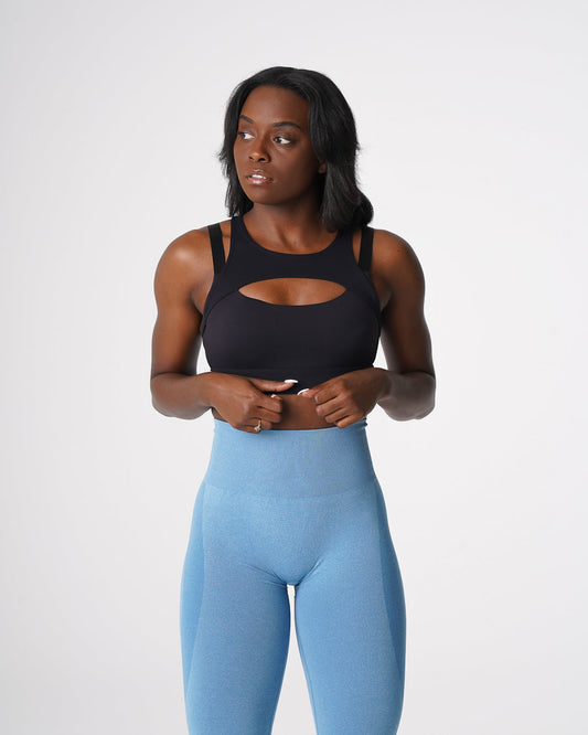 Women Black Apex Bra | NVGTN