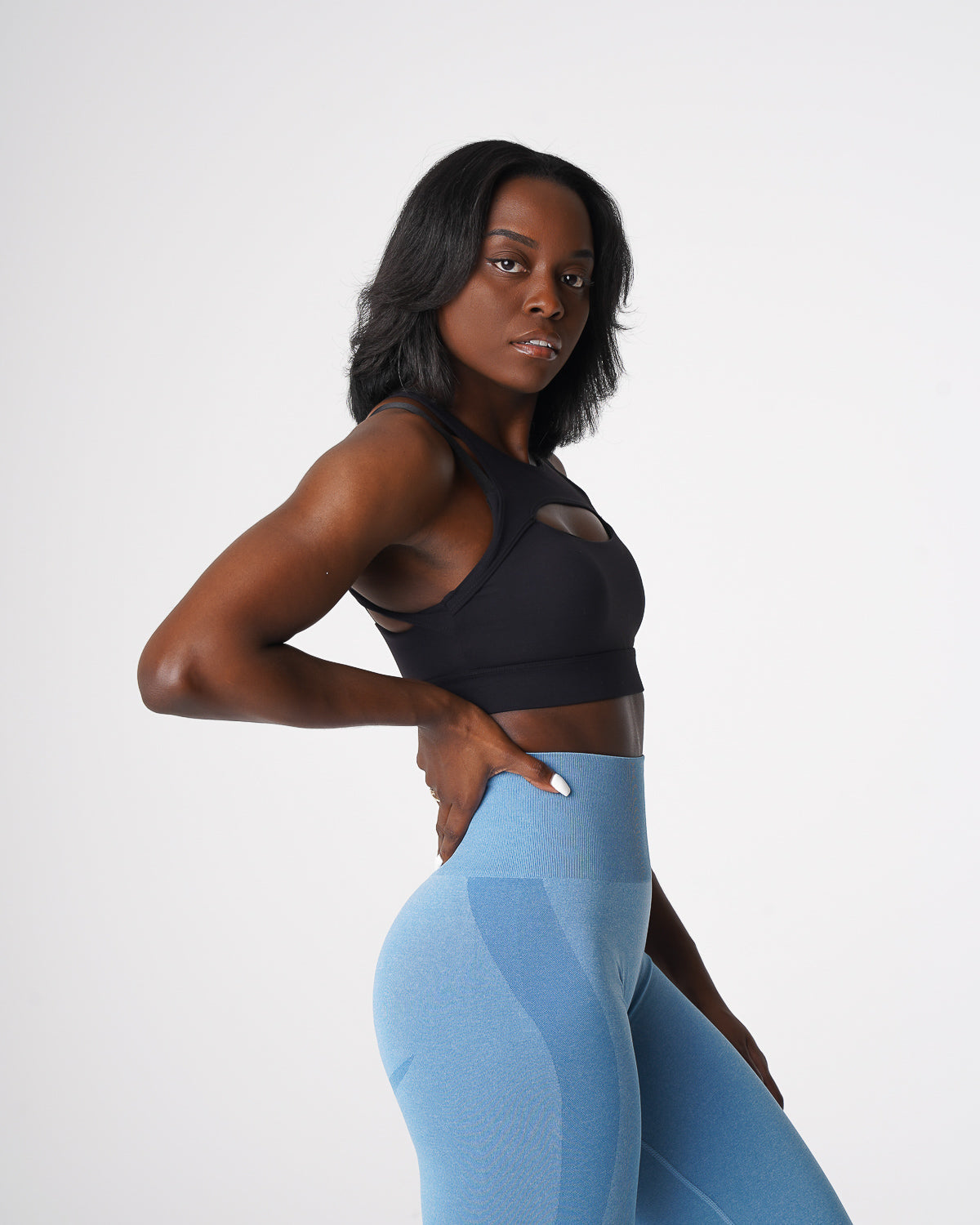 Women Black Apex Bra | NVGTN