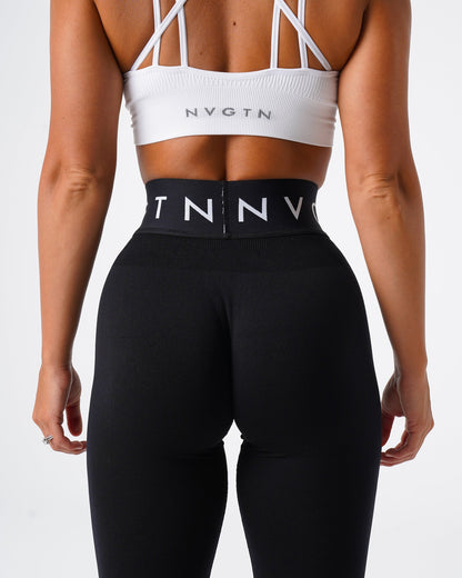 Women Black Sport Seamless Leggings | NVGTN