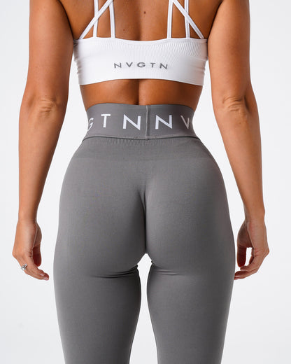 Women Charcoal Sport Seamless Leggings | NVGTN
