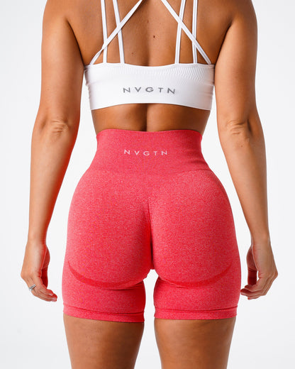Women Candy Apple Contour Seamless Shorts | NVGTN