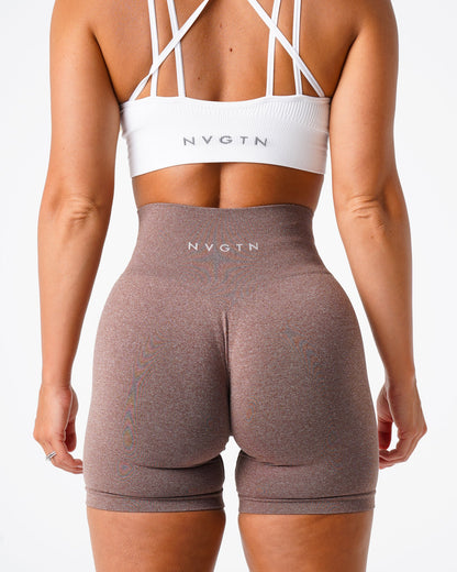 Women Cocoa Pro Seamless Shorts | NVGTN