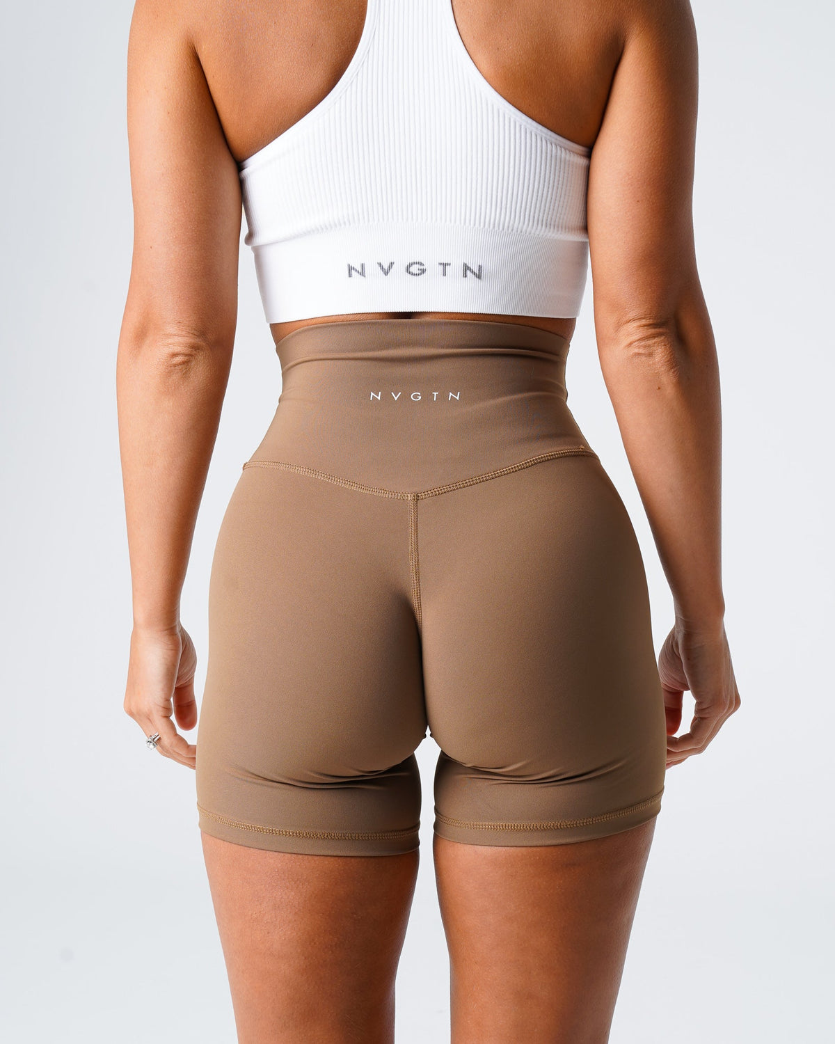 Women Mocha Signature 2.0 Shorts | NVGTN