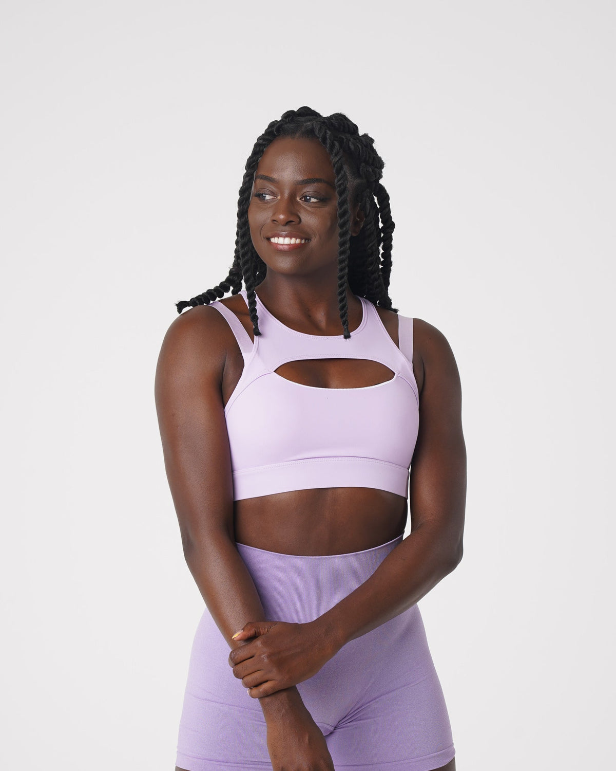 Women Lavender Apex Bra | NVGTN