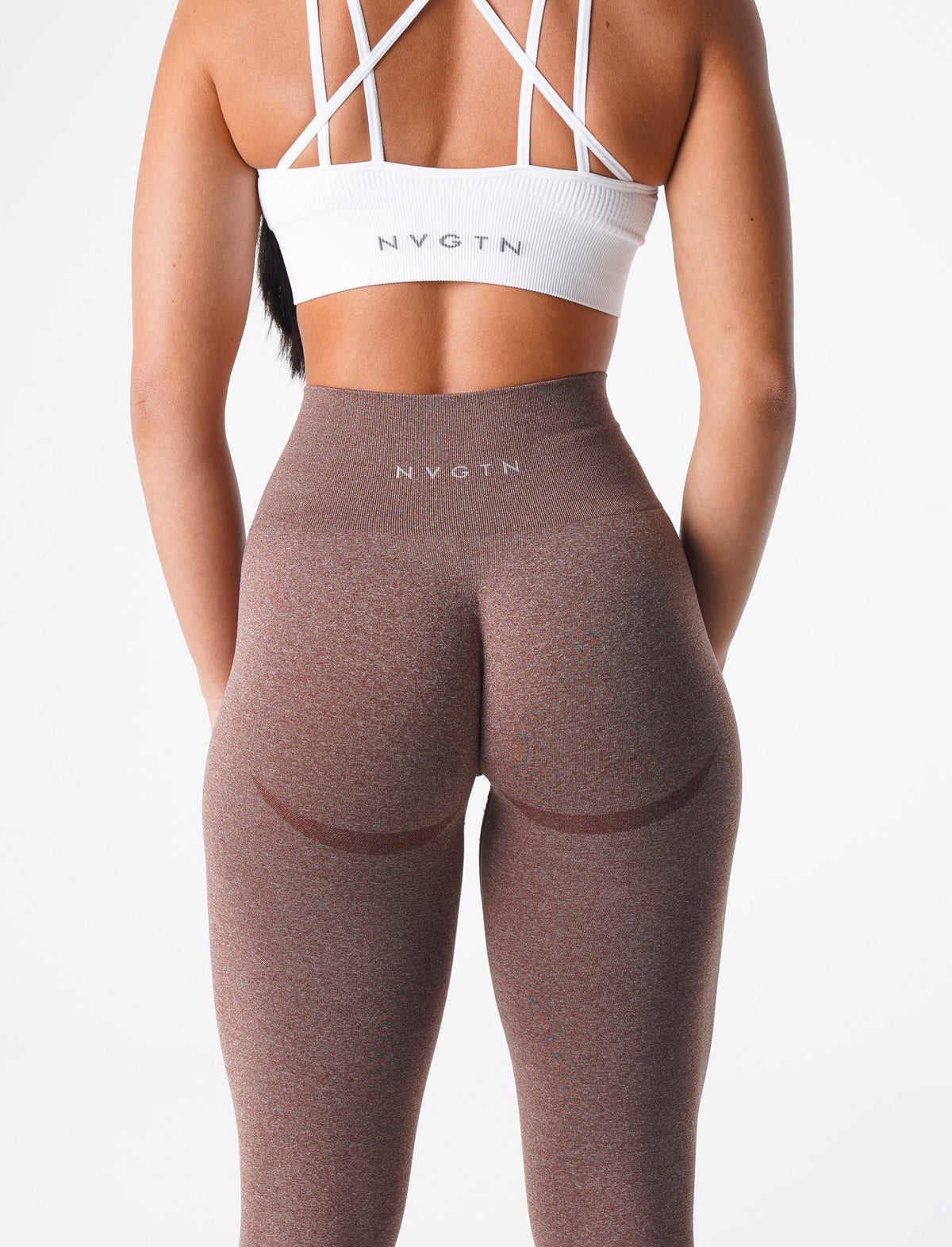 Women Cocoa Curve Seamless Leggings | NVGTN