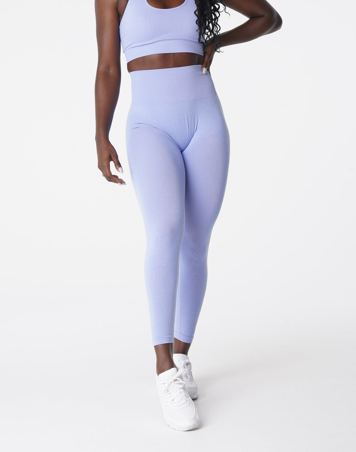 Women Periwinkle Curve Seamless Leggings | NVGTN