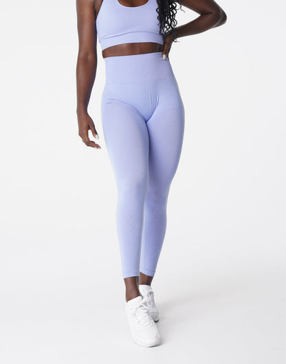 Women Periwinkle Curve Seamless Leggings | NVGTN