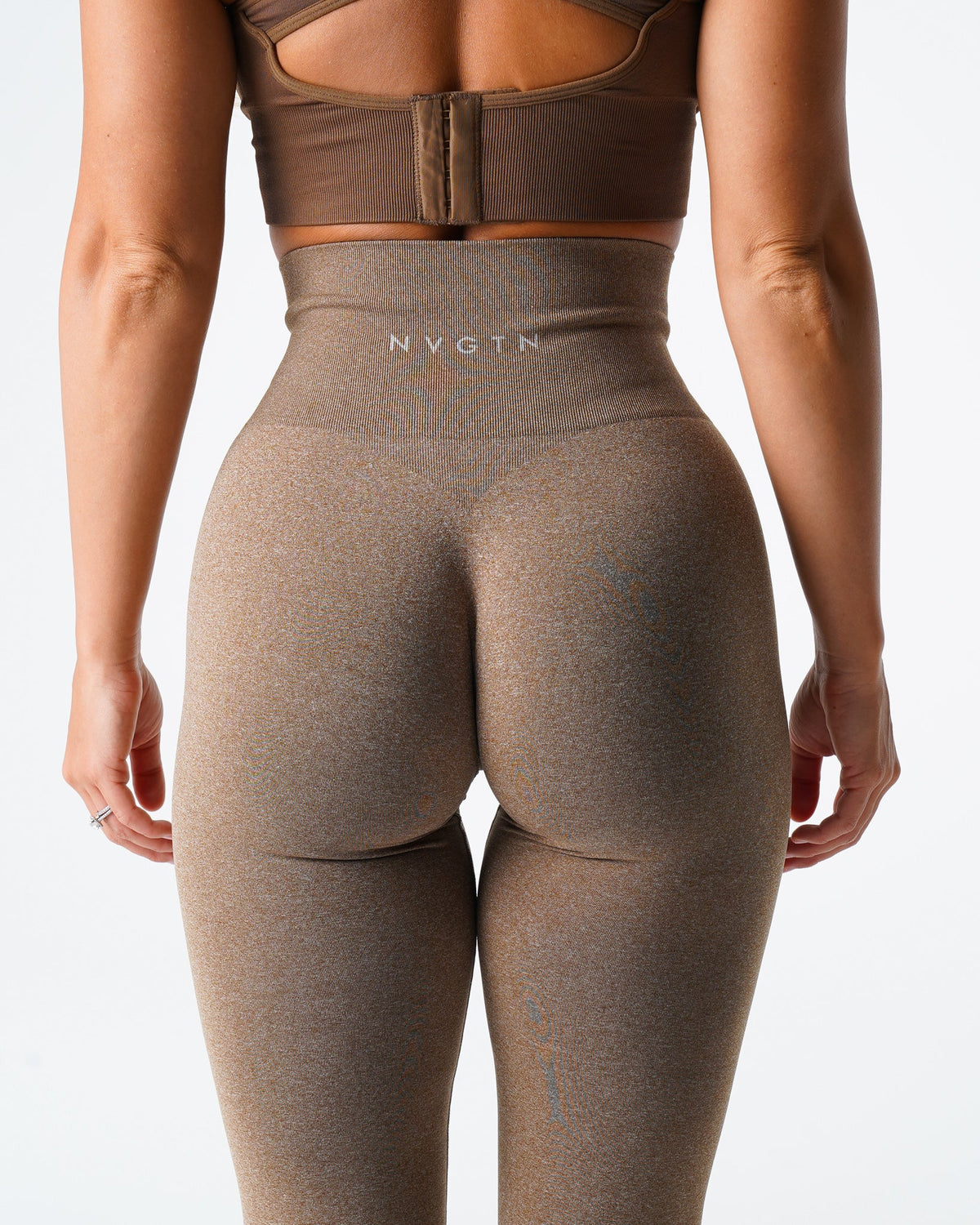 Women Mocha NV Seamless Leggings | NVGTN