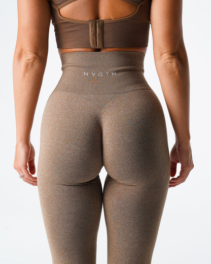 Women Mocha NV Seamless Leggings | NVGTN