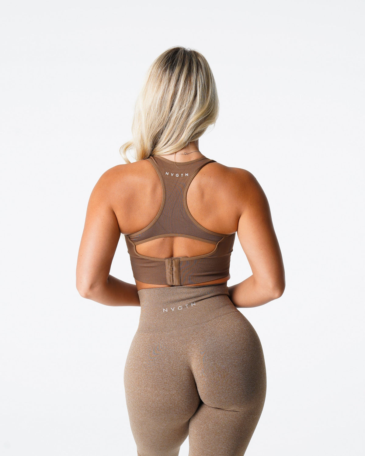 Women Mocha Ignite Seamless Bra | NVGTN