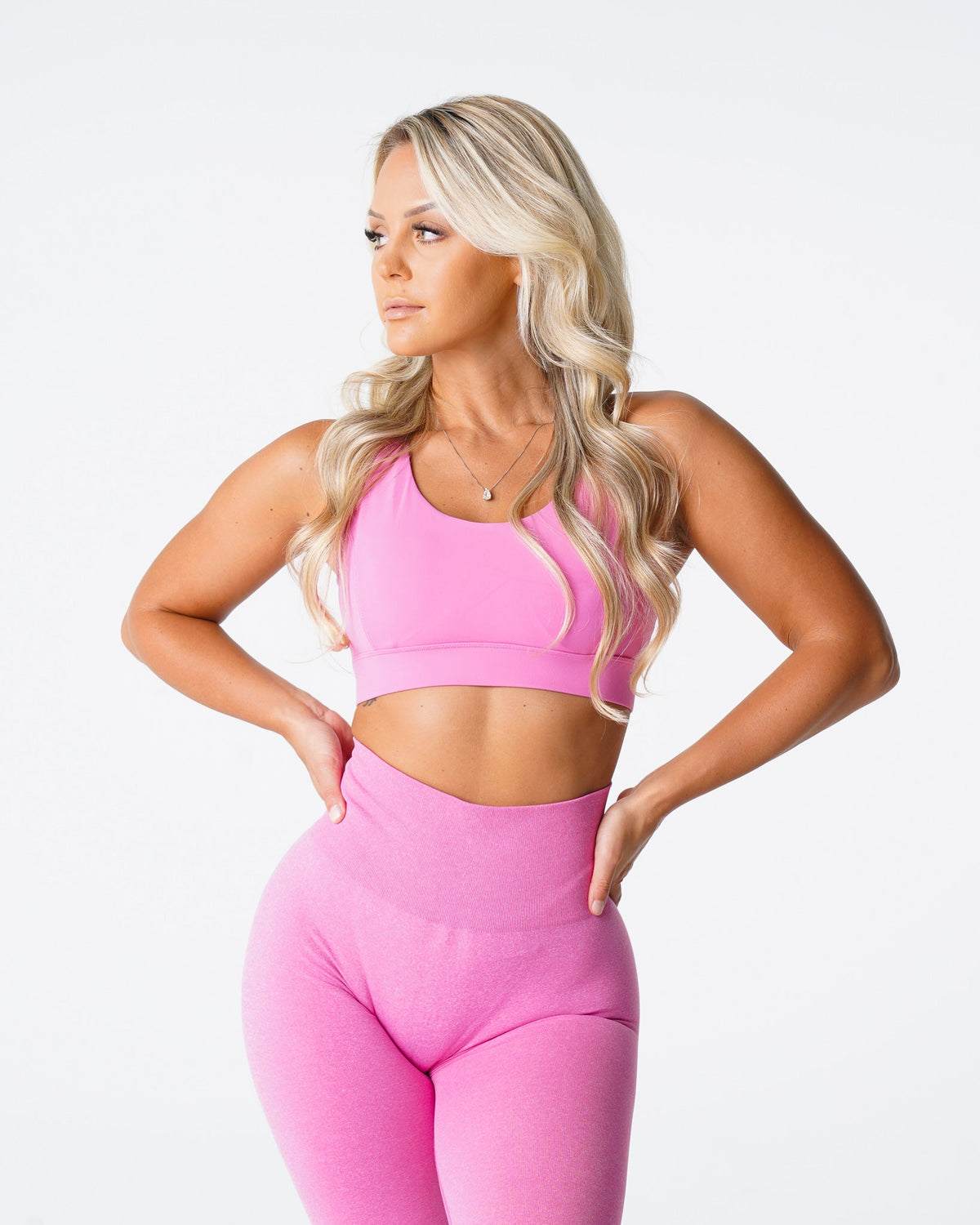 Women Bubble Gum Pink Reveal Bra | NVGTN