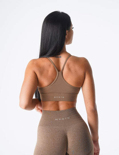 Women Mocha Oasis Bra | NVGTN