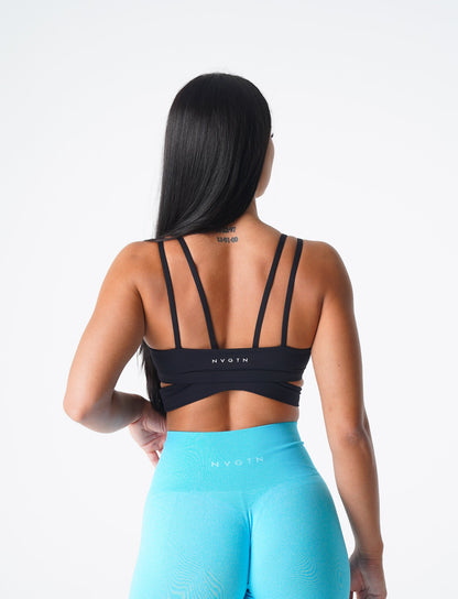 Women Black Revolve Bra | NVGTN