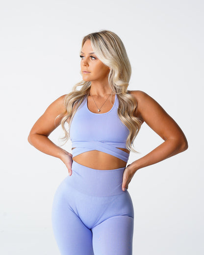 Women Periwinkle Sculpt Seamless Bra Top | NVGTN