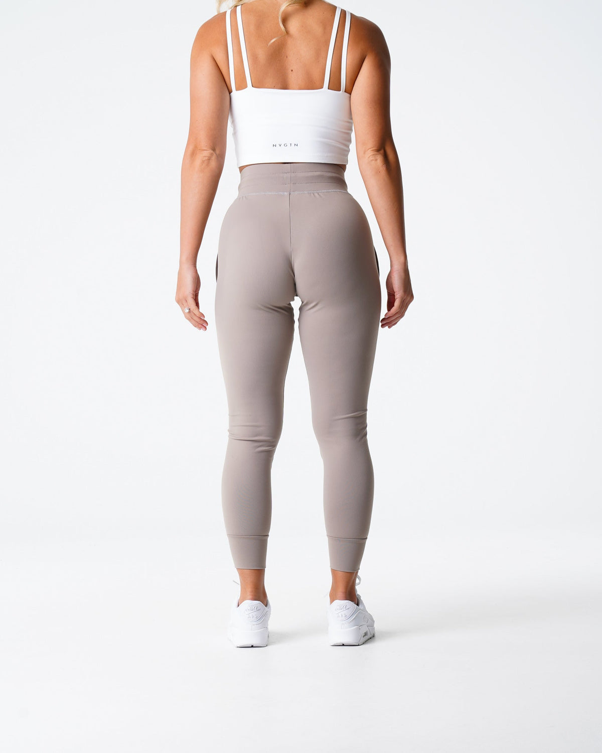 Women Taupe Joggers | NVGTN