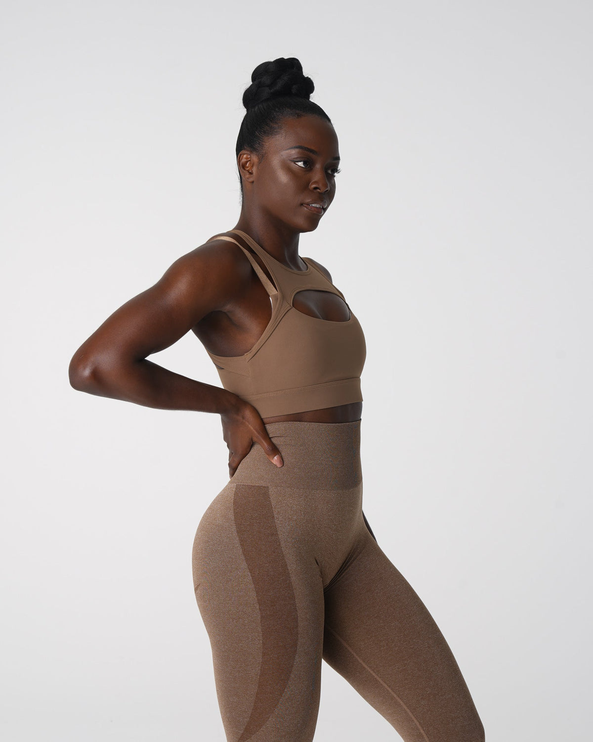 Women Mocha Apex Bra | NVGTN