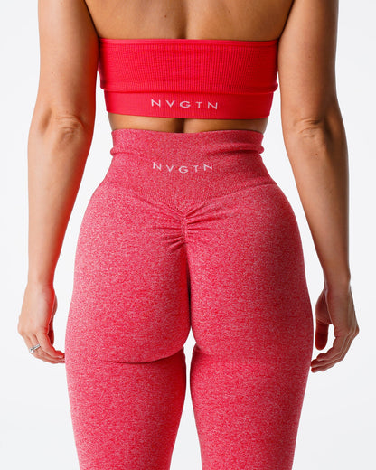 Women Candy Apple Scrunch Seamless Leggings | NVGTN
