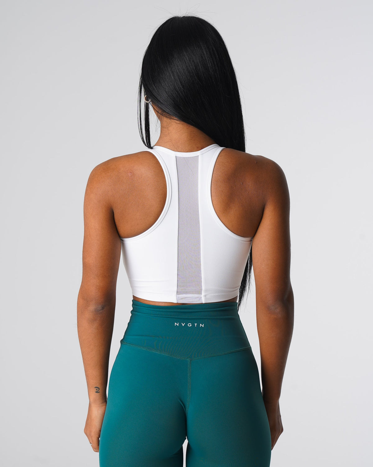 Women White Radiance Bra | NVGTN