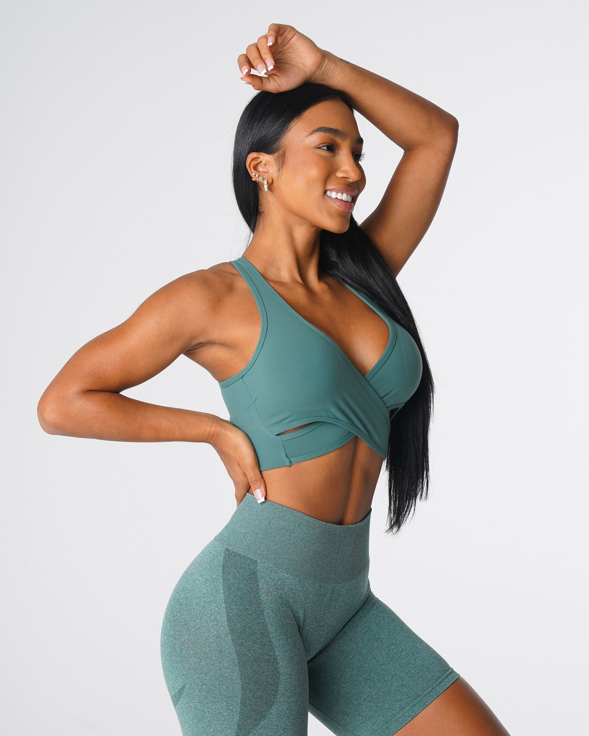 Women Forest Green Radiance Bra | NVGTN