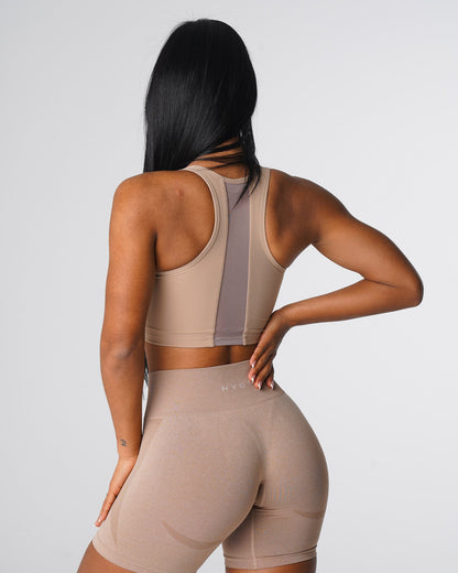 Women Beige Radiance Bra | NVGTN