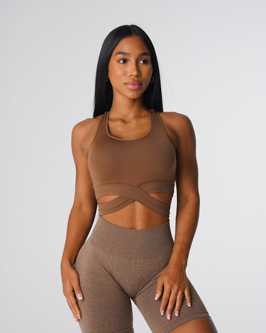 Women Mocha Sculpt Seamless Bra Top | NVGTN