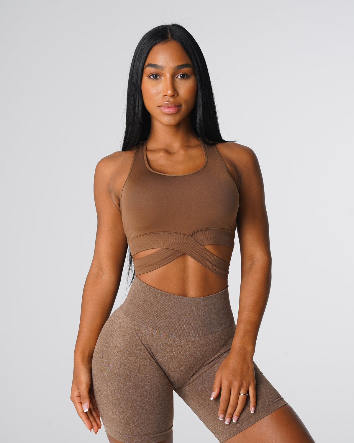 Women Mocha Sculpt Seamless Bra Top | NVGTN