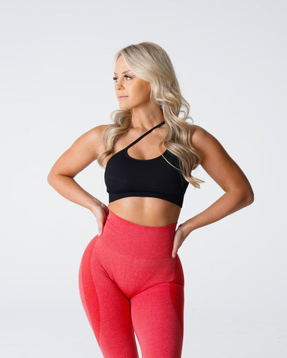 Women Black Streamline Seamless Bra | NVGTN