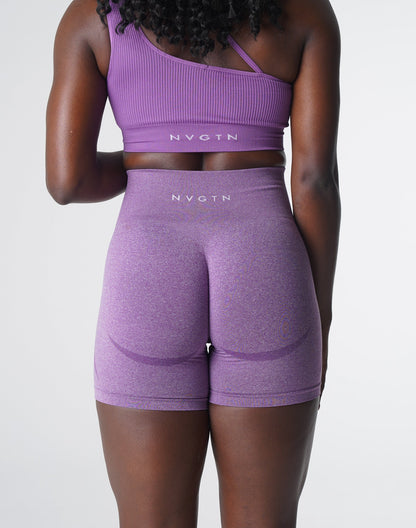 Women Violet Contour Seamless Shorts | NVGTN