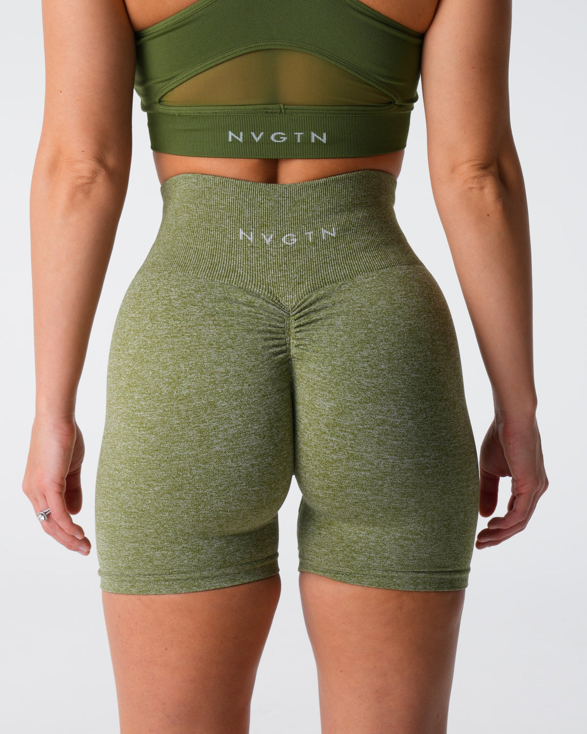 Women Meadow Scrunch Seamless Shorts | NVGTN