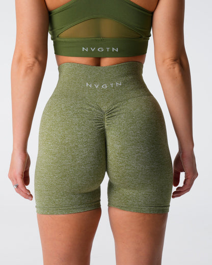 Women Meadow Scrunch Seamless Shorts | NVGTN