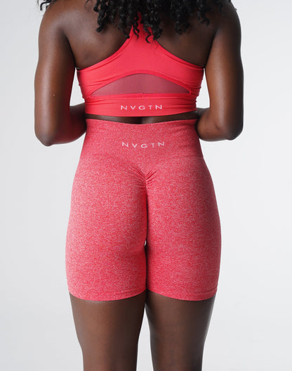 Women Candy Apple Scrunch Seamless Shorts | NVGTN