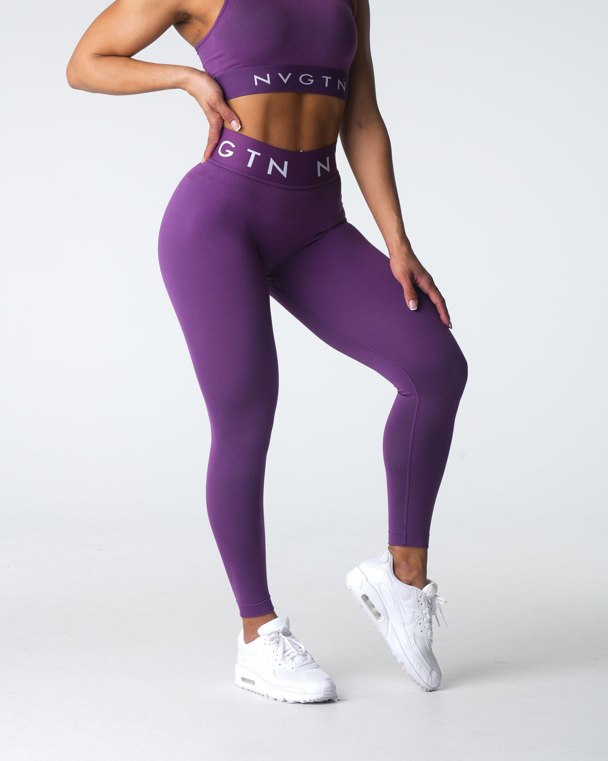 Women Amethyst Sport Seamless Leggings | NVGTN