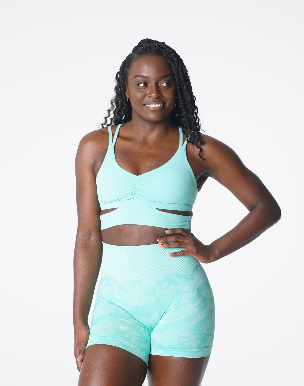 Women Mint Revolve Bra | NVGTN