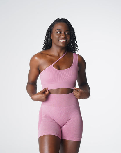 Women Pastel Pink Streamline Seamless Bra | NVGTN