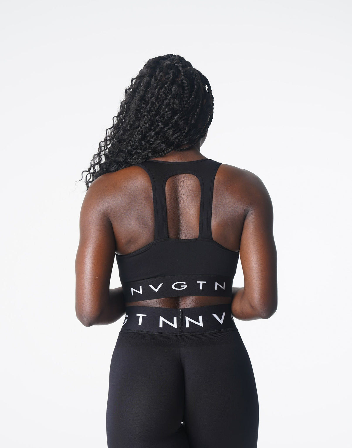 Women Black Trilogy Sport Seamless Bra | NVGTN