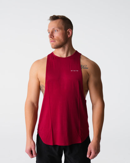 Men Crimson Tech Edge Tank | NVGTN